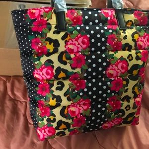 Betsey Johnson puffer tote purse